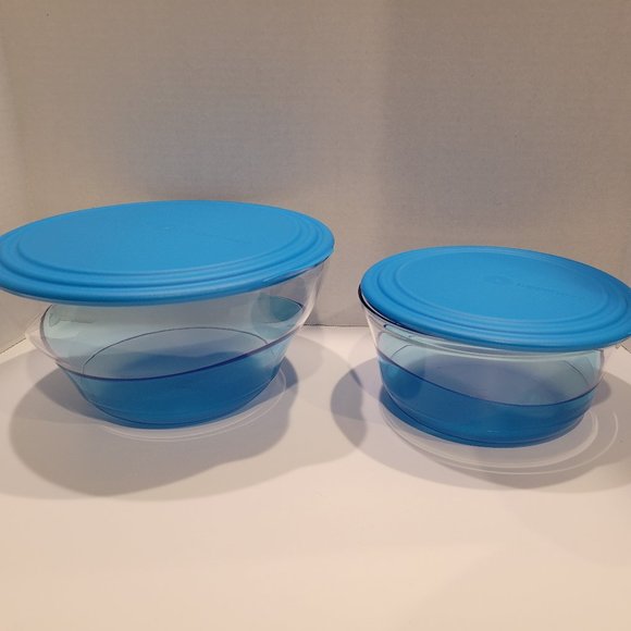 Tupperware Sheerly Elegant 2-PC. Set-NWOT - Picture 3 of 5